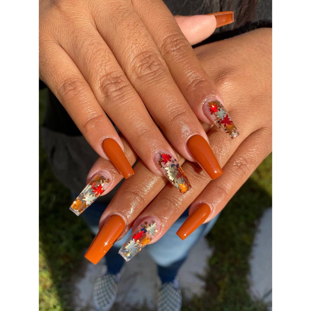 Fall Inspired Nail Art